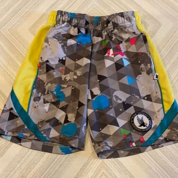 Kids Geometric Patterned Shorts Flow Society, XS - Picture 1 of 7
